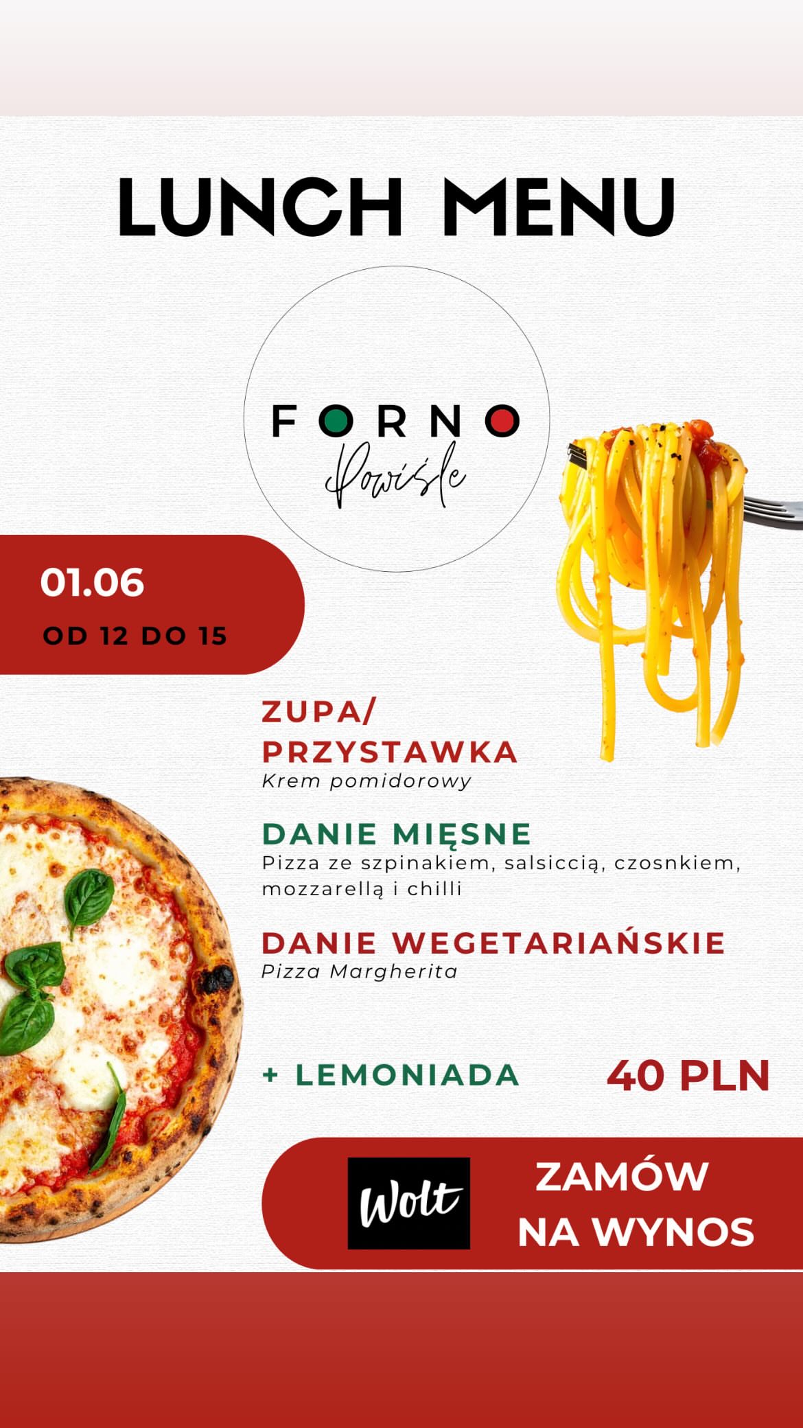 Lunch Menu